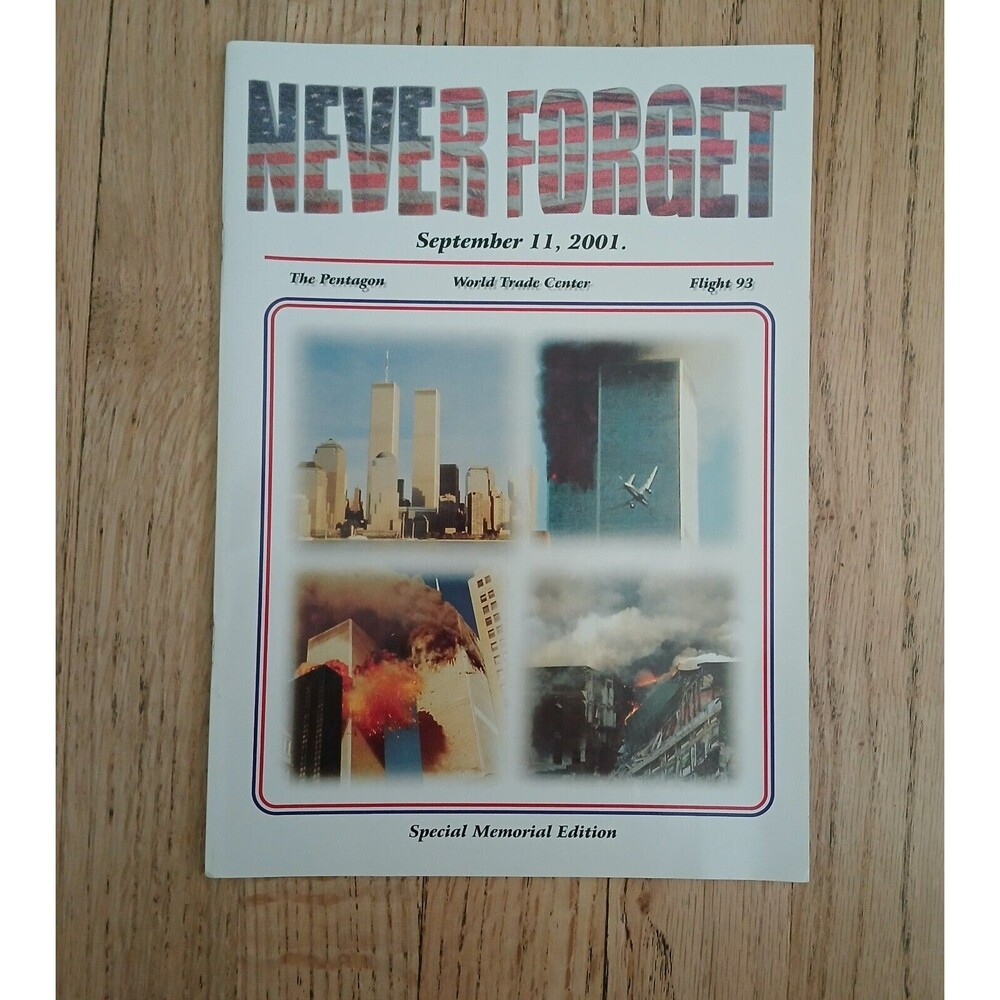 Never Forget September 11, 2021 Special Memorial Edition Paperback Book